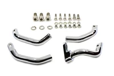 V-Twin Footboard Extension Kit Chrome for Harley Davidson FLT (1983-1992) by V-Twin