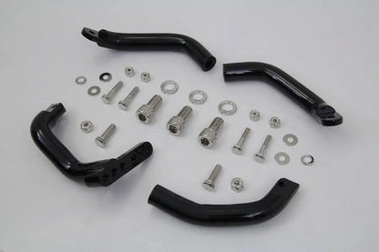 V-Twin Footboard Extension Kit in Black for Harley Davidson FLT Models by V-Twin
