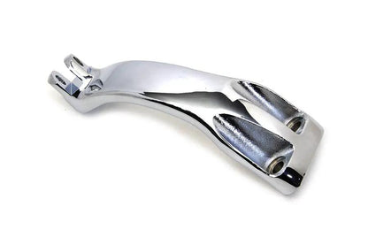 V-Twin Chrome Left Side Driver Footpeg Mount for Harley Davidson XL Models by V-Twin