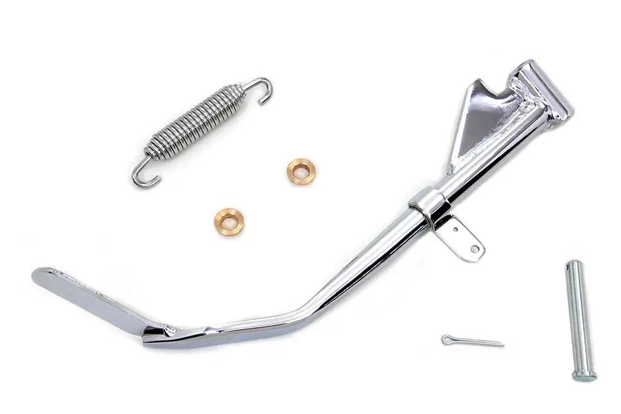 V-Twin Chrome Kickstand Kit for Harley Davidson XL Models (2004-2013) by V-Twin