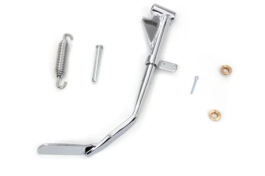 V-Twin Chrome Kickstand Kit for Harley Davidson XL Models (2004-2013) by V-Twin