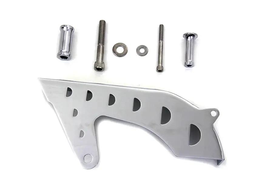 Wyatt Gatling Outlaw Chrome Front Pulley Guard Kit for Harley Davidson XL (2004-2013) by Wyatt Gatling