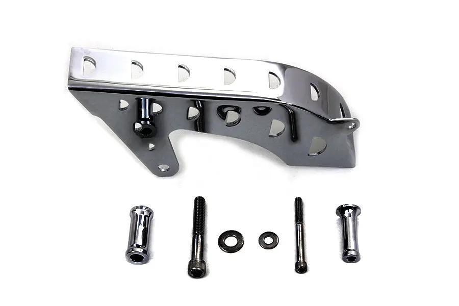 Wyatt Gatling Outlaw Chrome Front Pulley Guard Kit for Harley Davidson XL (2004-2013) by Wyatt Gatling