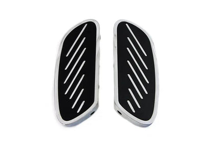 Wyatt Gatling Passenger Footboard Set with Rail Design for Harley Davidson FLT by Wyatt Gatling