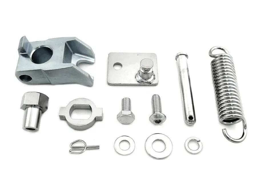 Wyatt Gatling Part 22021 Chrome Kickstand Mount Kit for Harley Davidson FXD by Wyatt Gatling