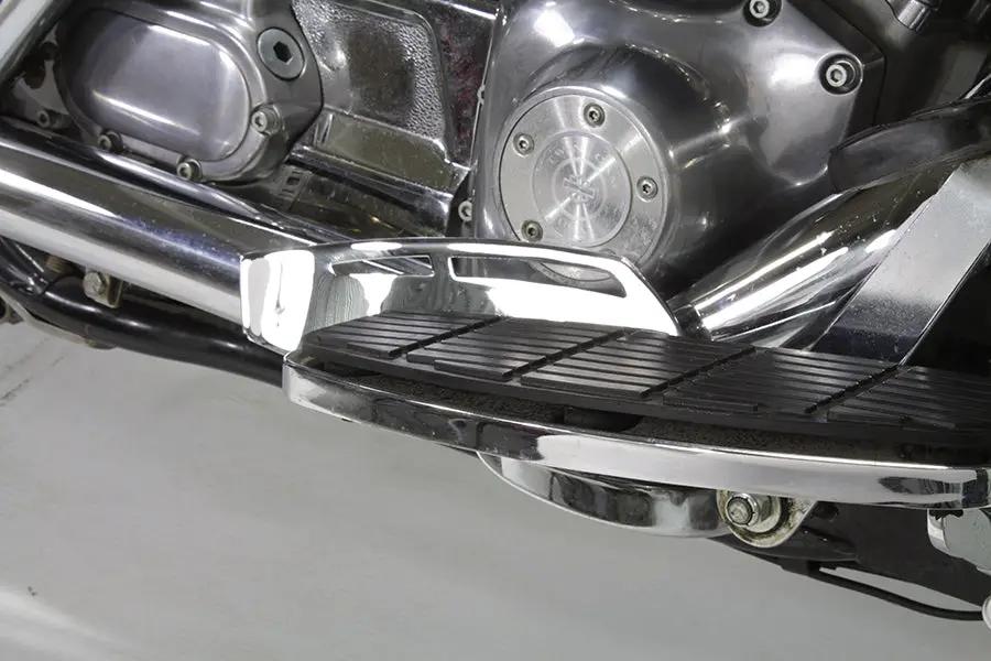 Wyatt Gatling Chrome Footboard Boot Guard Kit for Harley Davidson FLHXXX (Right Side) by Wyatt Gatling