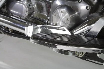 Wyatt Gatling Chrome Footboard Boot Guard Kit for Harley Davidson FLHXXX (Right Side) by Wyatt Gatling