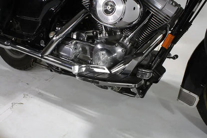 Wyatt Gatling Chrome Footboard Boot Guard Kit for Harley Davidson FLHXXX (Right Side) by Wyatt Gatling