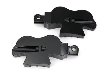Wyatt Gatling Skull Face Footpeg Set for Harley-Davidson Softail Models by Wyatt Gatling