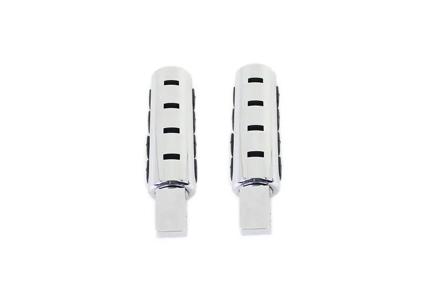 V-Twin Passenger ISO Footpeg Set Chrome for Harley Davidson FXST and FLST Models by V-Twin