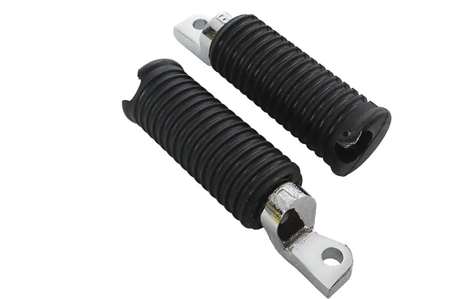 V-Twin Chrome Drop Style Footpeg Set for Motorcycles – Part Number 352230 by V-Twin