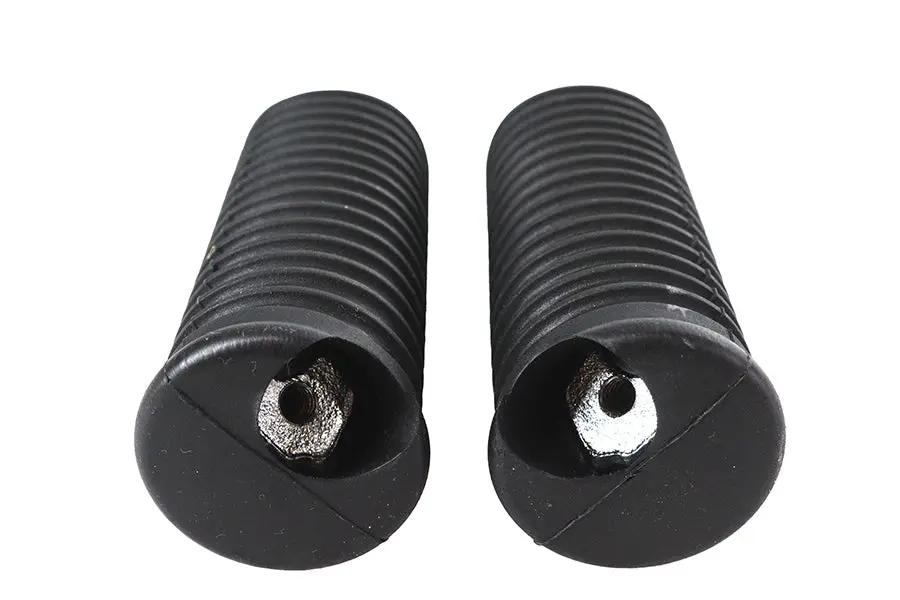 V-Twin Chrome Drop Style Footpeg Set for Motorcycles – Part Number 352230 by V-Twin