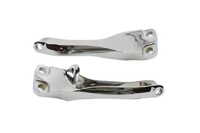 V-Twin Chrome Passenger Footpeg Mount Set for Harley Davidson FXD (2006-2015) by V-Twin
