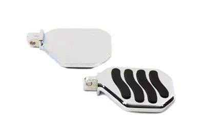 Wyatt Gatling Chrome Mini Peg-Board Set with Wave Design – Versatile Motorcycle Accessory by Wyatt Gatling