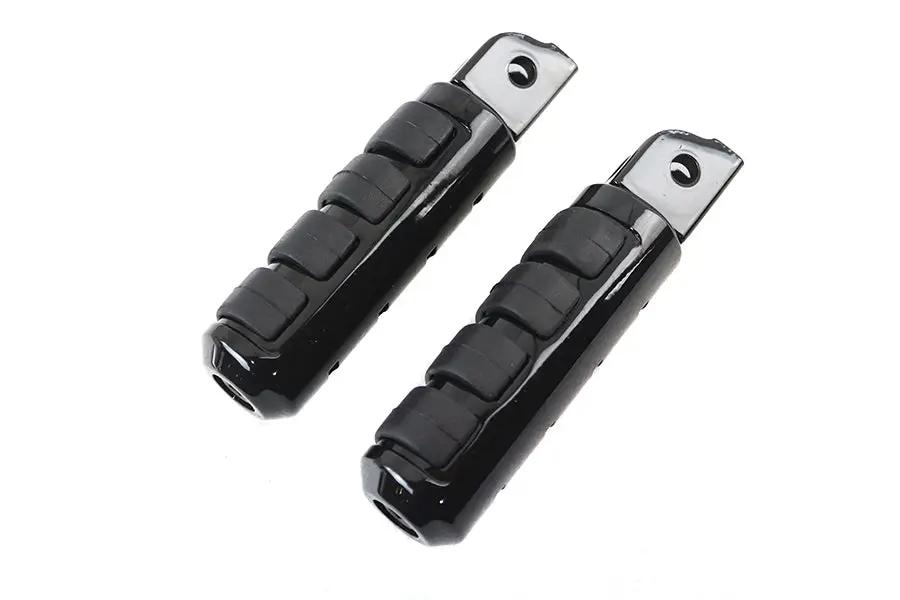 V-Twin Driver ISO Footpeg Set for Harley Davidson - Black, Part #78463B by V-Twin