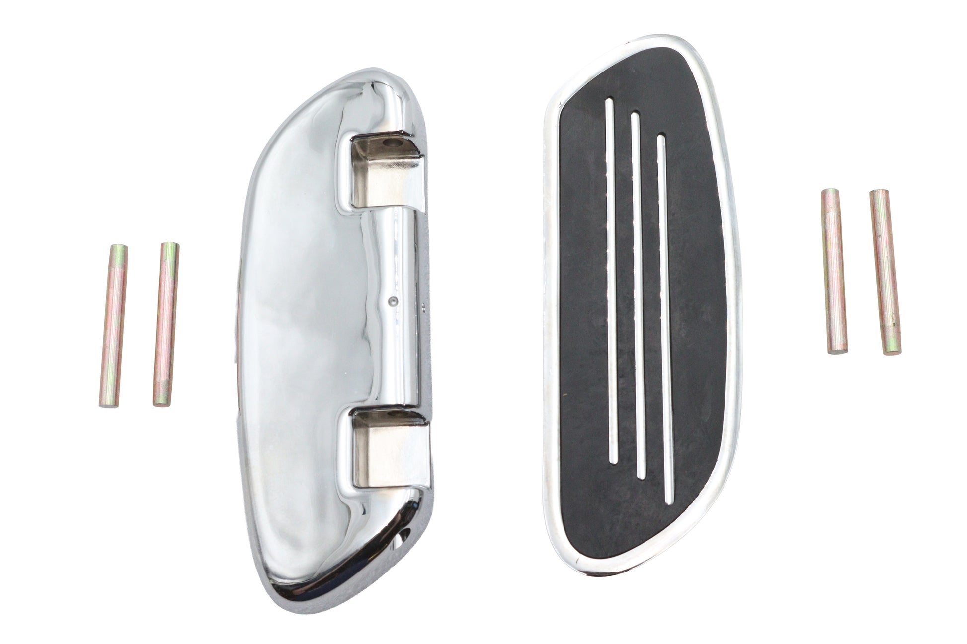 V-Twin Factory Sample Streamliner Footboard Set for Harley Davidson FLT Models