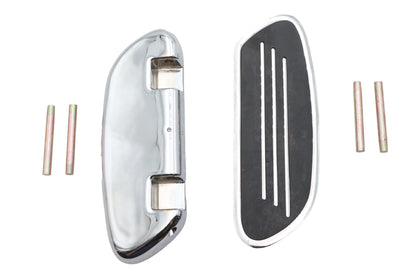 V-Twin Factory Sample Streamliner Footboard Set for Harley Davidson FLT Models