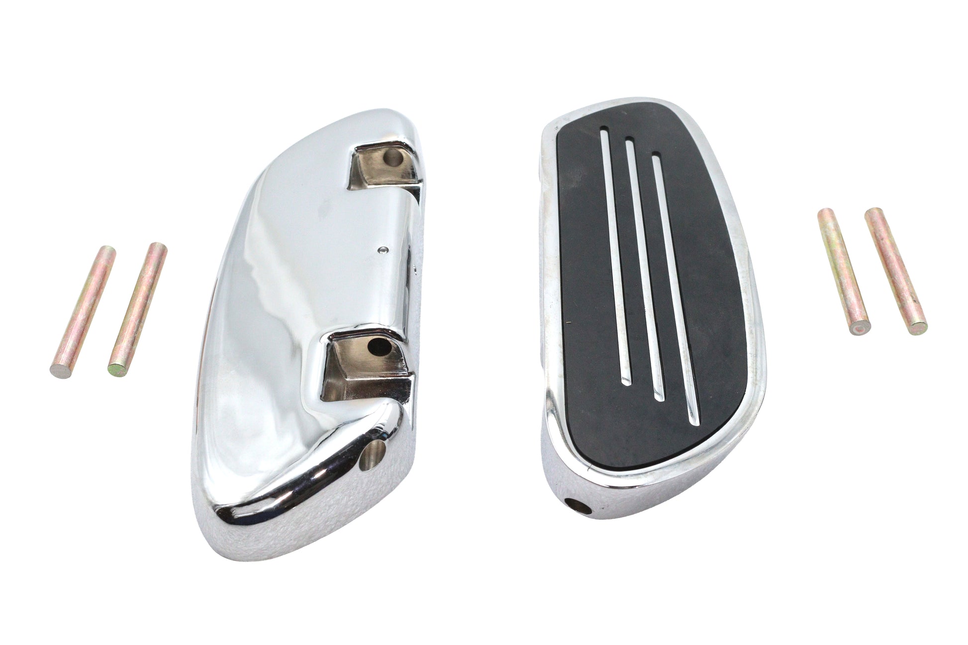 V-Twin Factory Sample Streamliner Footboard Set for Harley Davidson FLT Models