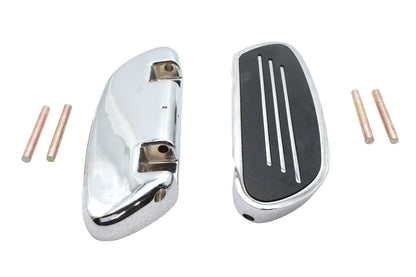 V-Twin Factory Sample Streamliner Footboard Set for Harley Davidson FLT Models