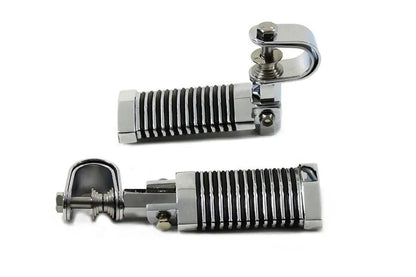 Wyatt Gatling O-Ring Style Footpeg Set Flat Diamond Shape for Motorcycles, Part 17-0438 by Wyatt Gatling