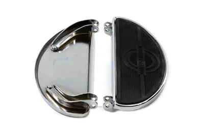 V-Twin Half Moon Footboard Set Chrome for Harley Davidson FL 1940-1949 by V-Twin