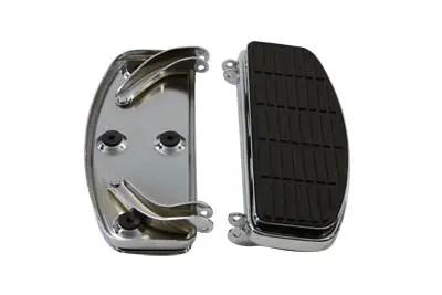 V-Twin 'D' Driver Chrome Footboard Set for Harley Davidson FL 1940-1949 by V-Twin