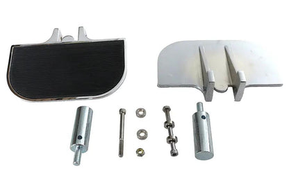 Wyatt Gatling Passenger Mini Footboard Set Rubber Style with Mounting Hardware - Part #70053 by Wyatt Gatling