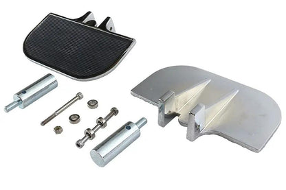 Wyatt Gatling Passenger Mini Footboard Set Rubber Style with Mounting Hardware - Part #70053 by Wyatt Gatling