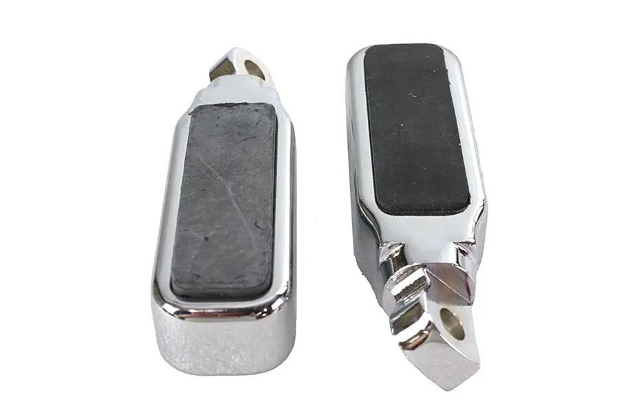 Wyatt Gatling Chrome Slugger Style Footpeg Set for Harley-Davidson Softail Models by Wyatt Gatling