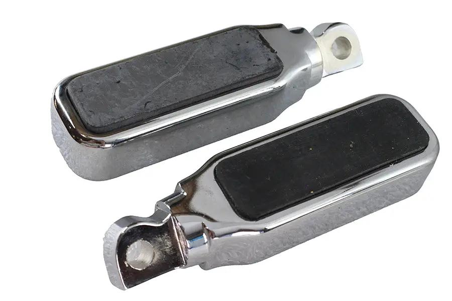 Wyatt Gatling Chrome Slugger Style Footpeg Set for Harley-Davidson Softail Models by Wyatt Gatling