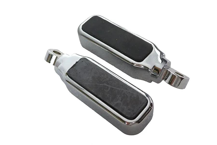 Wyatt Gatling Chrome Slugger Style Footpeg Set for Harley-Davidson Softail Models by Wyatt Gatling