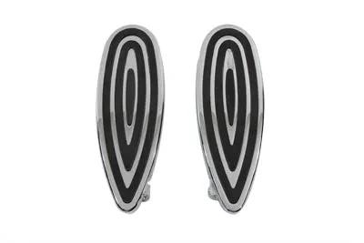 Wyatt Gatling Driver Footboard Set with Teardrop Design for Harley Davidson FLT Models by Wyatt Gatling