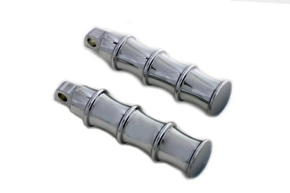 Wyatt Gatling Chrome Tribal Style Footpeg Set for Harley Davidson FXST (1986-1995) by Wyatt Gatling