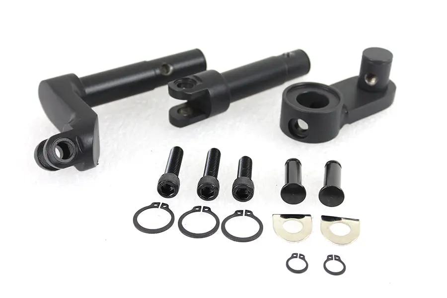 Wyatt Gatling Black Extended Forward Control Conversion Kit for Harley Davidson XL 2011-2020 by Wyatt Gatling