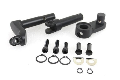 Wyatt Gatling Black Extended Forward Control Conversion Kit for Harley Davidson XL 2011-2020 by Wyatt Gatling