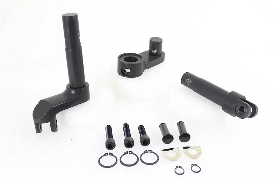 Wyatt Gatling Black Extended Forward Control Conversion Kit for Harley Davidson XL 2011-2020 by Wyatt Gatling