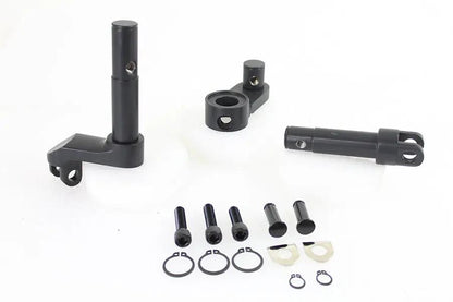 Wyatt Gatling Black Extended Forward Control Conversion Kit for Harley Davidson XL 2011-2020 by Wyatt Gatling