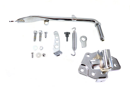 V-Twin 27-1007 Chrome Jiffy Kickstand Kit for Harley-Davidson FLT
