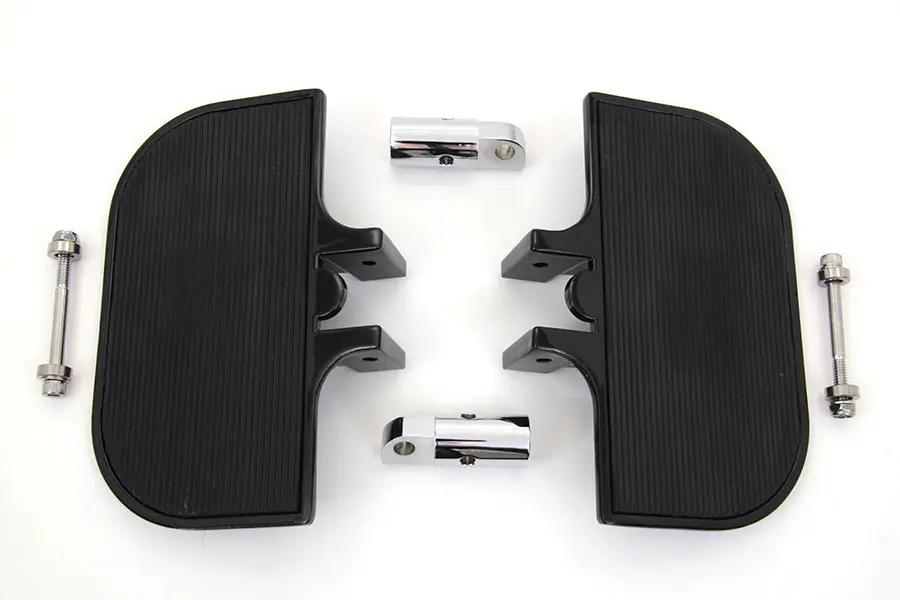 Wyatt Gatling Passenger Mini Footboard Set Black with Mounting Hardware - Part 70053AB by Wyatt Gatling
