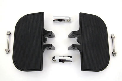 Wyatt Gatling Passenger Mini Footboard Set Black with Mounting Hardware - Part 70053AB by Wyatt Gatling