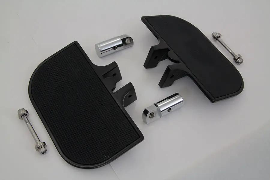 Wyatt Gatling Passenger Mini Footboard Set Black with Mounting Hardware - Part 70053AB by Wyatt Gatling