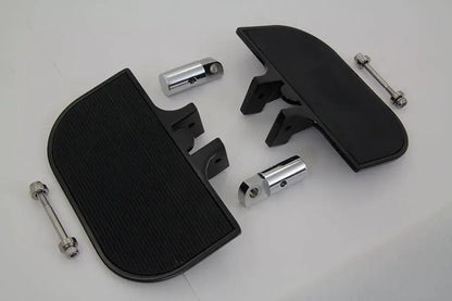 Wyatt Gatling Passenger Mini Footboard Set Black with Mounting Hardware - Part 70053AB by Wyatt Gatling