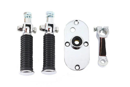 V-Twin FX Mid-Footpeg Set Chrome for Harley Davidson FX Models 1974-1983 by V-Twin