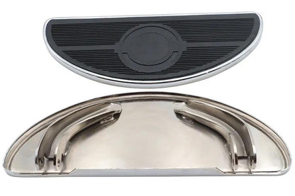 V-Twin Driver Footboard Set Chrome - 27-1028 by V-Twin