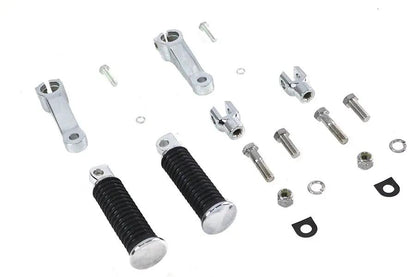 V-Twin FX Footpeg Mount Kit Chrome for Harley Davidson FX Models (1973-1982) by V-Twin