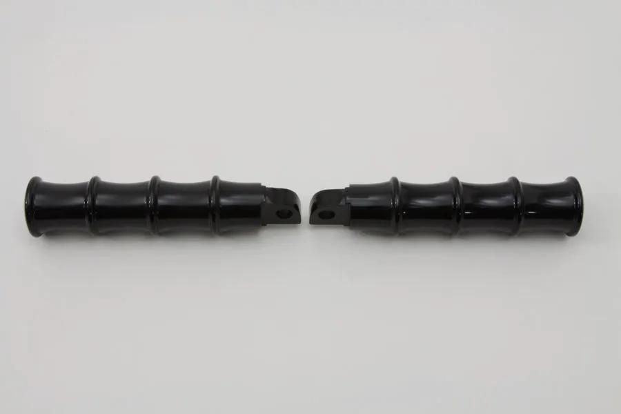 Wyatt Gatling Black Tribal Style Footpeg Set for Harley Davidson FXST (1986-1995) by Wyatt Gatling