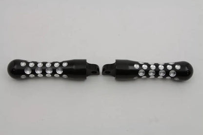 Wyatt Gatling Black Contour Agostinni Footpeg Set for Harley-Davidson Softail Models by Wyatt Gatling