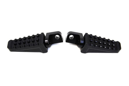 Wyatt Gatling Part 78236B Black Racer Style Footpeg Set with Adjustable Mounting Block by Wyatt Gatling