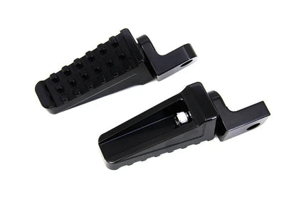 Wyatt Gatling Part 78236B Black Racer Style Footpeg Set with Adjustable Mounting Block by Wyatt Gatling