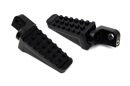 Wyatt Gatling Part 78236B Black Racer Style Footpeg Set with Adjustable Mounting Block by Wyatt Gatling